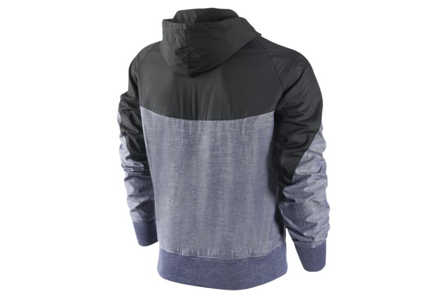 nike windrunner chambray